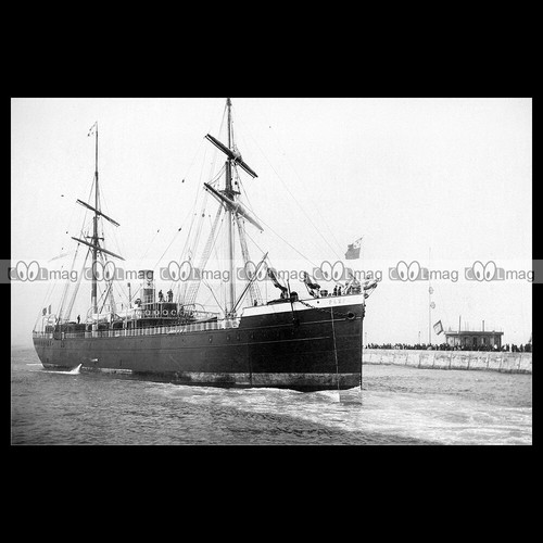 #php.03735 Photo SS PAMPA CHARGEURS REUNIS PAQUEBOT MIXTE CARGO SHIP LE HAVRE