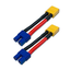 2x Adapter EC3 Female Buchse auf XT60 Stecker Male Lipo Akku Ladekabel 5cm 12AWG