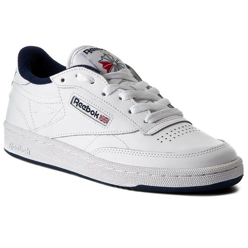 ORIGINAL REEBOK CLUB C 85 AR0457 HERREN TURNSCHUHE SNEAKER SPORT FITNESS WEISS