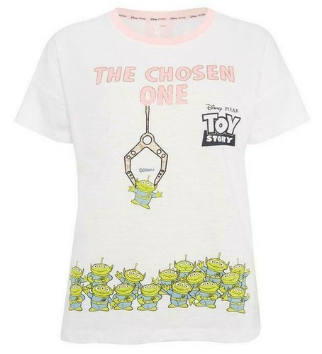 PRIMARK Ladies Girls TOY STORY Alien Pyjama Pajama T Shirt Tee Top DISNEY PIXAR