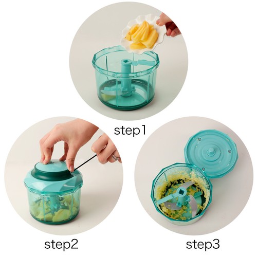 Multifunction Vegetable Garlic Meat Grinder Slicer Chopper Cutter Kitchen Tools