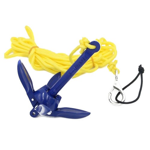 Faltbar Anker Sets Kajaks Kanus Schlauchboot Boote mit Seile Tragbar Sand Tasche