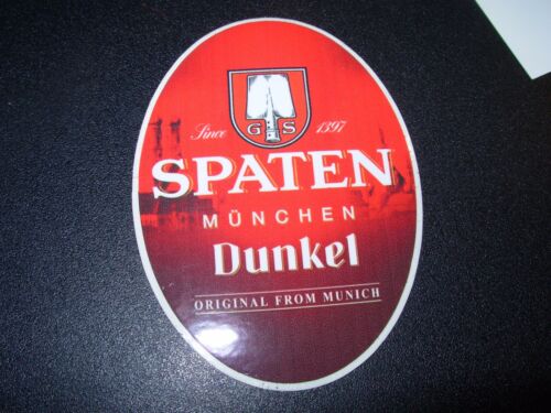 Spaten-Franziskaner-Bräu Spaten Dunkel STICKER decal craft beer brewing brewery 