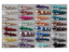 Gradualted Perla Pendientes-Elige Color /& Clavos Ganchos O Clip-ons 45E