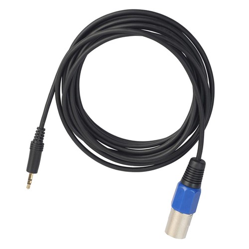 Stecker XLR-Kabel 1x Audiokabel Mikrofon-Verbindungsleitung 3.5-mm-Stecker