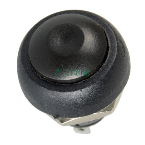 4Pcs Mini 12mm Waterproof Momentary ON/OFF Push Button Round Switch 