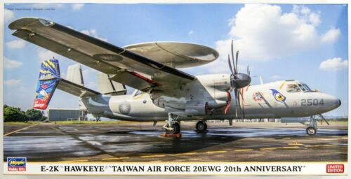 Hasegawa 1//72 E-2K Hawkeye /'Taiwan Air Force 20EWG 20th Anniversary/' Plastic