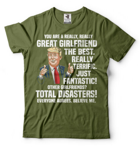 Girlfriend Birthday Gift Ideas Anniversary Gift For Girlfriend Funny Trump Shirt