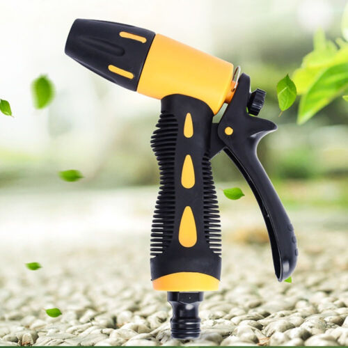 UK High Pressure Water SprayGun Nozzle Garden Hose Pipe Lawn Car WashGun 