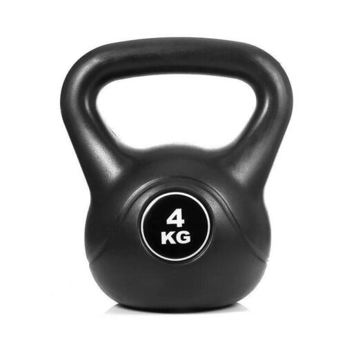 4 6 10kg Kettlebells Weight Fitness Exercise Set Home Gym Training Cast Iron UK