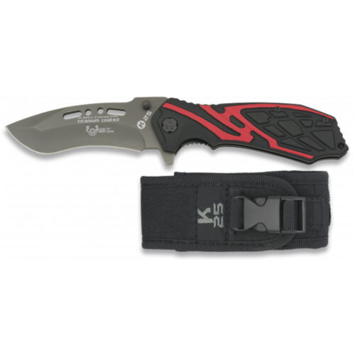 Navaja tactica RUI//K25 titanium Hoja 9,1 cm Skinner knives caza 19931-A