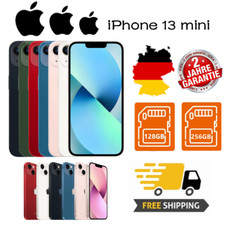 NEU Apple iPhone 13 mini - 256GB 128GB Schwarz Weiß Rot Blau Rosa ✔️Ohne Simlock