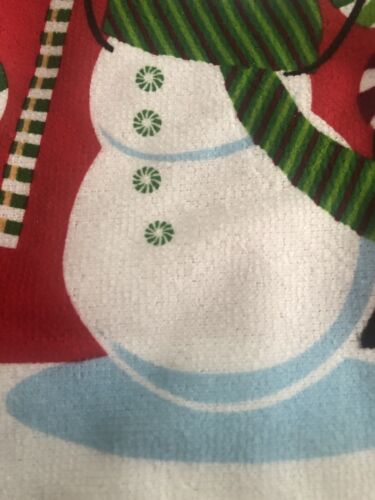 Details about  / Christmas Snowman Kitchen Hand Towel