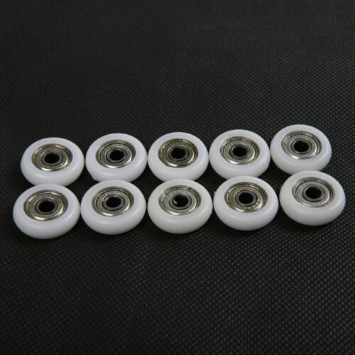 10pcs 695ZZ Rollers Wheels Bearings For Shower Door Drawers 5mm x 23mm x 7.5mm 
