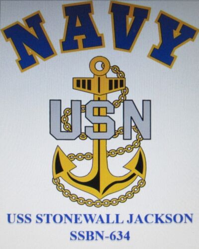 USS VON STEUBEN   SSBN-632 SUBMARINE  NAVY W/ ANCHOR* SHIRT 