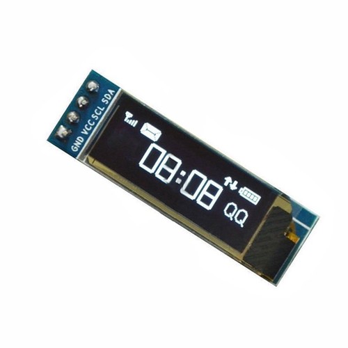 5X 0.91 inch IIC I2C SPI 128x32 White OLED LCD Display Module For Arduino P F4J4