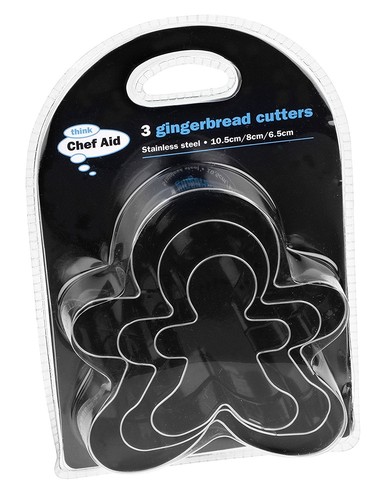 Chef Aid inox Gingerbread Cutters