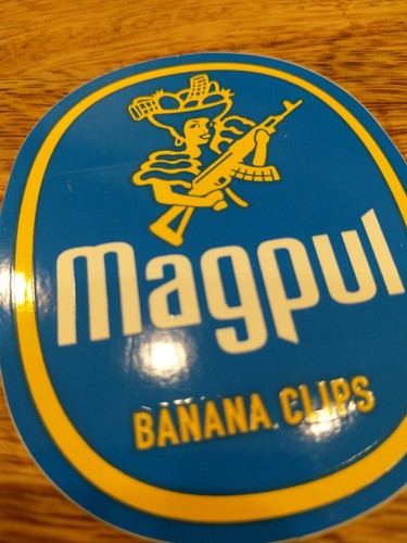 Magpul™ BANANA CLIPS GUN AND FIREARM STICKER DECAL