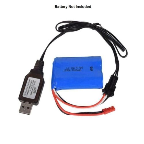 UK Seller Details about   7.4V Li-ion Li-po Lipo USB RC Battery Charger JST SM-3P Connector 