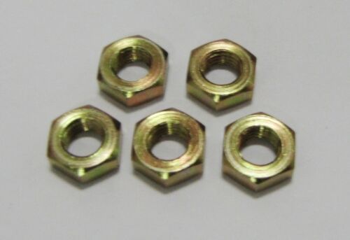 NEW JAM NUT 5//16/"-24 LEFT GOLD STEEL AN316-5L Pack of 05