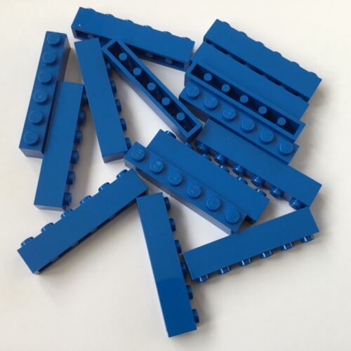 15 Lego Bausteine 1x6 blau NEU Grundsteine Basic Steine 3009