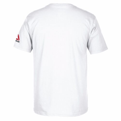 Chris Weidman UFC Reebok Men/'s White /"194 Event/" Graphic T-Shirt
