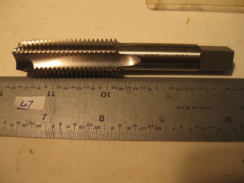Mod New HSS M16 x 2.0 +.006 North American Tap 7F 4 Flute Chip Drive 67 Gun
