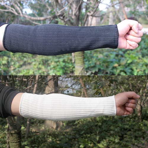 Steel Wire Cut Proof Arm Sleeve Guard Bracer Anti Abrasion Armband Protector
