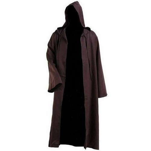 Star Wars Obi Wan Kenobi Jedi Knight Master Adult Cloak Suit Halloween Costume