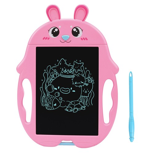 9/" Cartoon LCD eWriter Graphic Drawing Tablet Writing Pad Painting Board Black