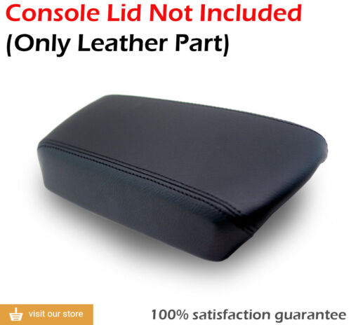 Center Console Armrest Leather Synthetic Cover for Ford Focus 08-11 Black