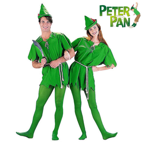 Peter Pan Robin des bois Storybook Hommes Femmes Déguisement Fête Unisexe Costume