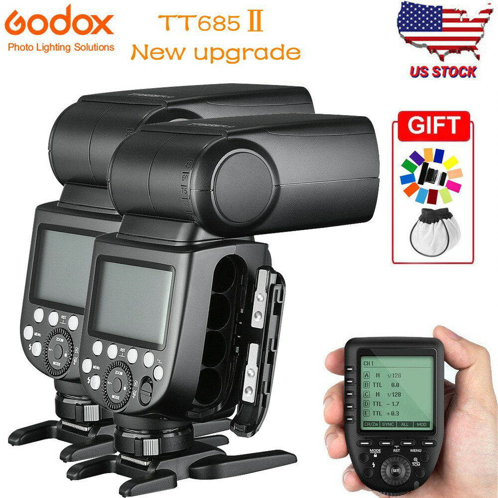 Nikon - 【ローキン】GODOX TT685 N ×2台&amp;X-Pro N セット Godox TT685N II Thinklite TTl Flash - Nikon