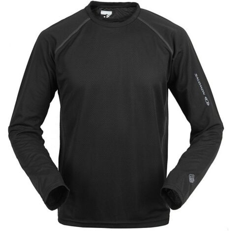 SALOMON L Long Sleeve Hiking QuickDry T Shirt Men ultraviolet protection UV35+ 