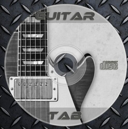 50.000 MEGA-Collection GUITAR /& BASS TABS.Electric.Acoustic.Sheet Music Song