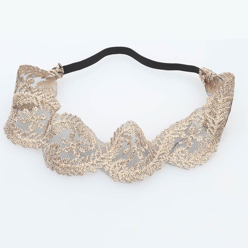 Fashion Women/'s Lace Elastic Headband Hairband Hair Band Head Wrap Accessories