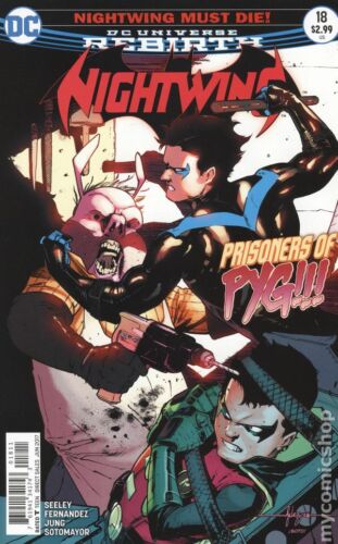 Nightwing #18A Fernandez Variant VF 2017 Stock Image 