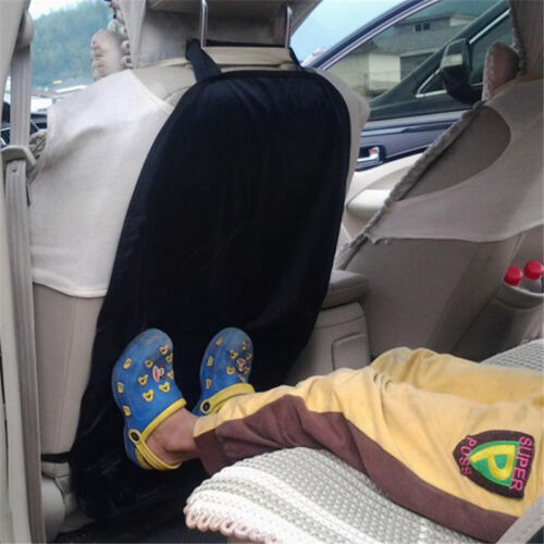 Black Car Seat Back Cover Baby Kids Protector Kick Mat Pad Protectors Practical 