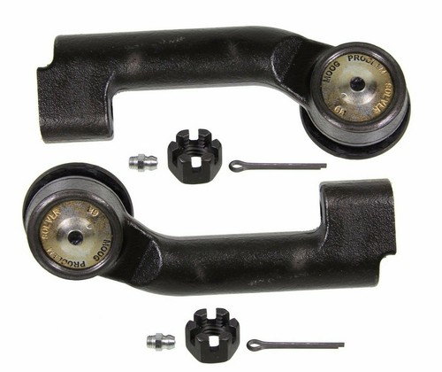 For Ford F-150 Lincoln Navigator Pair Set of 2 Front Outer Tie Rod Ends Mooog