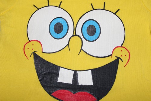 Kids boys SpongeBob pyjamas set 2Y-7Y cotton Long-sleeved pants sleepwear