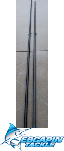 Ultra lightweight 2 x 3.5 metre Outrigger Poles Excellent light tackle poles