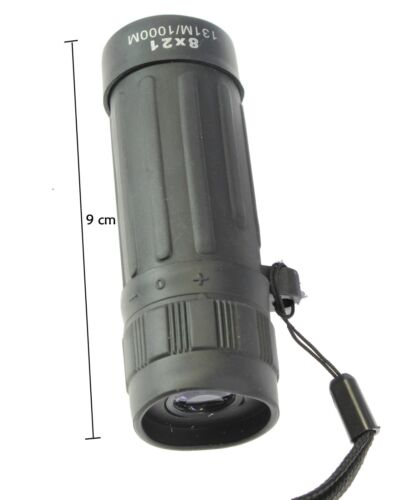 Alta Potencia 8 X 21 Telescopio Monocular ajustable enfoque compacta herramienta de fotografía