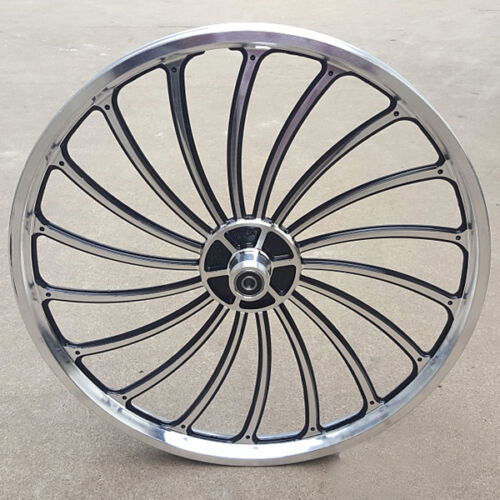 Aluminum Bicycle Front or Rear Wheel 20 X 1.75/2.125/2.5'' eBike Chopper Sale 