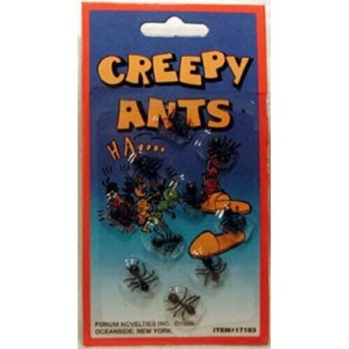 Gags and Pranks Fake Ants! Jokes Reusable! Ants! Scare Your Friends