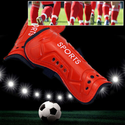 Sports Soccer Football Shin Guards Pads Shinguard Protector Ankle Shin Pads New 