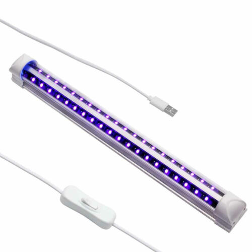 Tubo UV Ultravioleta tira de LED Barra De Luz 40 LED Lámpara de luz USB de luz negra fiesta