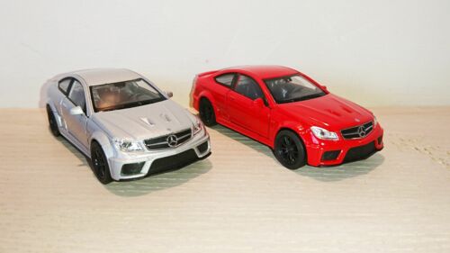 Mercedes-Benz C 63 AMG Coupe Black Series Diecast Scale Model Car Scale 1:38 NEW