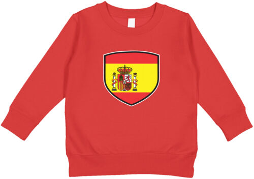 Details about   Spain Flag Country Pride Crest Game Day The Red Fury Football Toddler Sweatshirt 