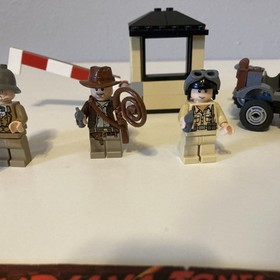 LEGO Indiana Jones: (7620) Motorcycle Chase Complete W/Instructions No Box