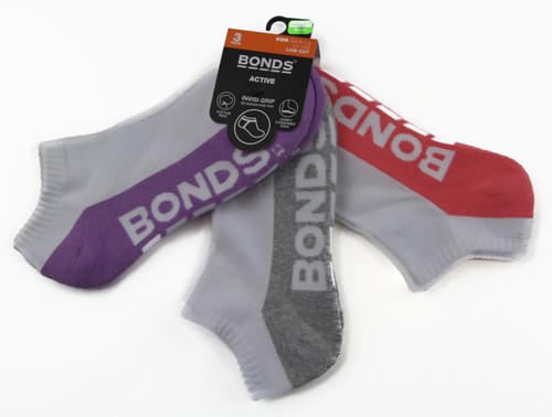 12 PACK BONDS KIDS SOCKS Boys Girls Low Cut Sports White Blue Green Pink Grey